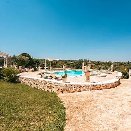 Helloapulia - Trulli Di Leo - Private Pool, Sea View And Pet-friendly Garden * Ostuni