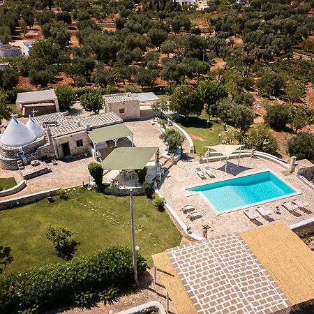 Helloapulia - Trulli Di Leo - Private Pool, Sea View And Pet-friendly Garden Villa Ostuni