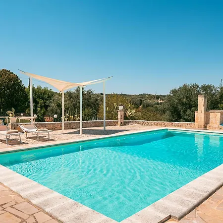 Helloapulia - Trulli Di Leo - Private Pool, Sea View And Pet-friendly Garden Ostuni
