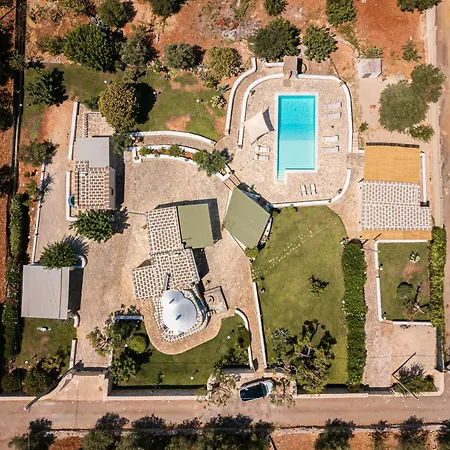 Helloapulia - Trulli Di Leo - Private Pool, Sea View And Pet-friendly Garden Villa *