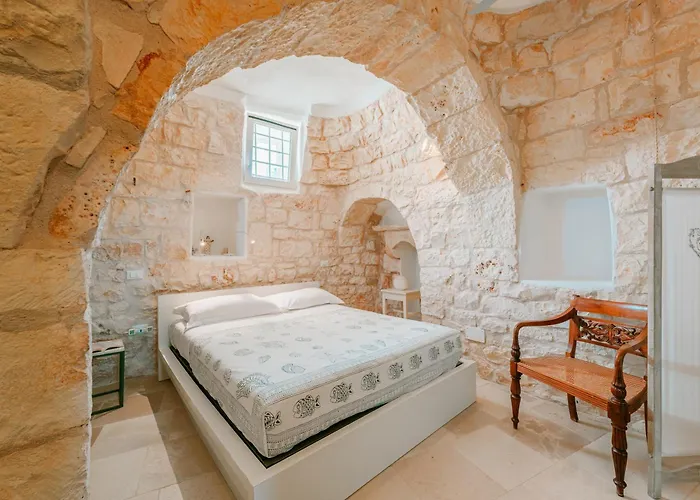 Helloapulia - Trulli Di Leo - Private Pool, Sea View And Pet-friendly Garden Βίλα