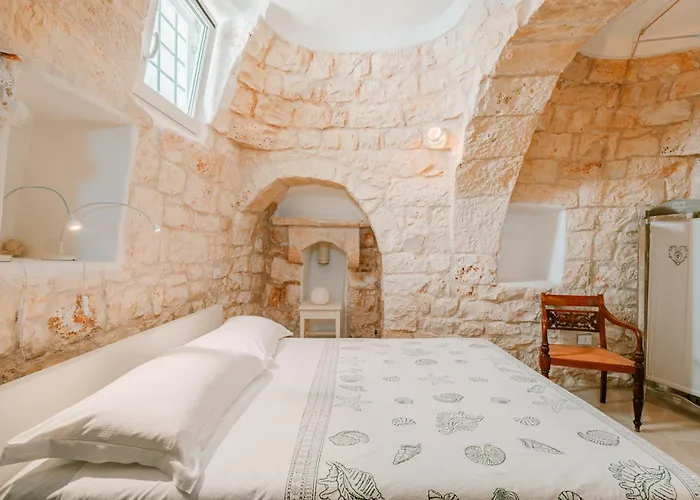 Helloapulia - Trulli Di Leo - Private Pool, Sea View And Pet-friendly Garden Villa *