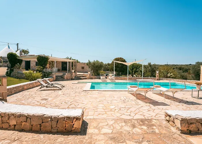 Βίλα Helloapulia - Trulli Di Leo - Private Pool, Sea View And Pet-friendly Garden *